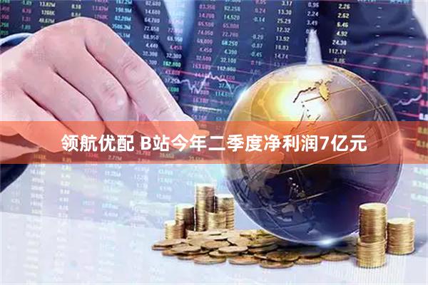 领航优配 B站今年二季度净利润7亿元